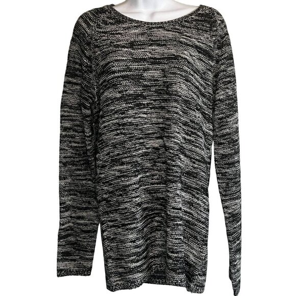 Ambiance Womens Heather Black Jegging Sweater Size Large - Picture 1 of 9